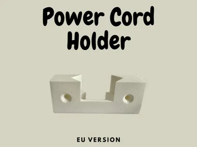 Power Cord Holder (EU version)