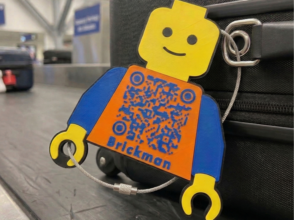 Minifigure - Luggage Tag