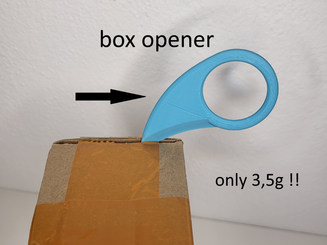 Compact Box Opener | 3D Printable Package Cutter