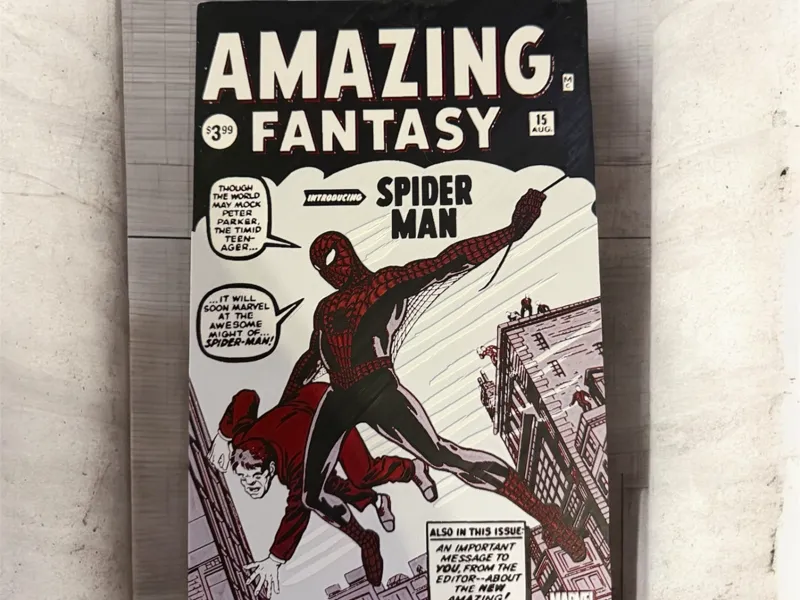 Spider-Man Vintage Comic Cover Wall Art