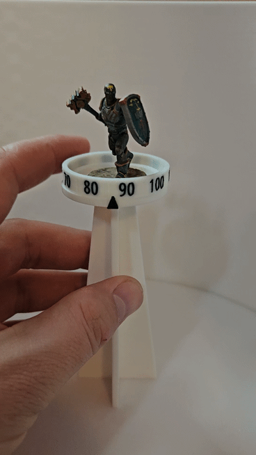 Miniatura 2 do modelo 3D (UPDATED) D&D / TTRPG Flight Riser - Fast Print!