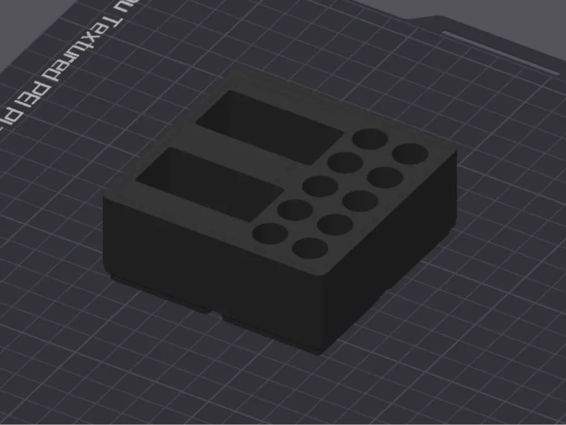 Gridfinity Vessel Compass and 510 Cart Storage