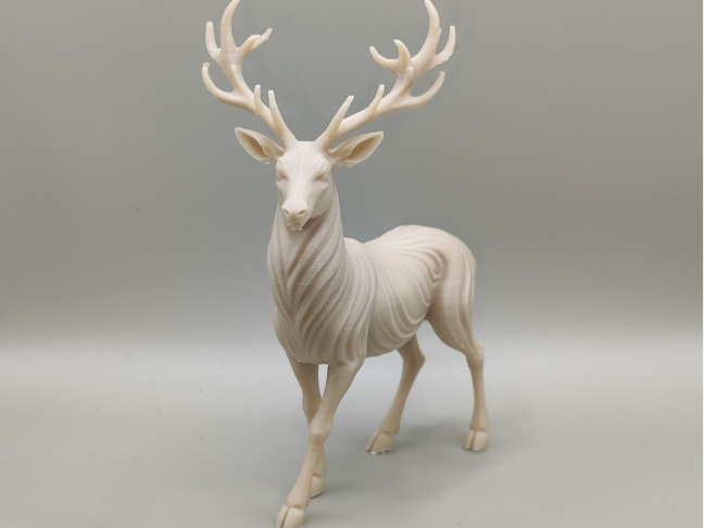 Abstract  sculptural Deer figurine