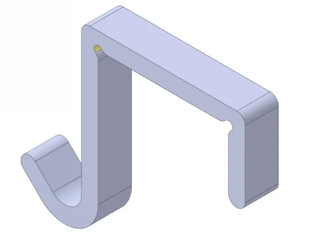 Cubicle Hanger (WallThk=1.9in)