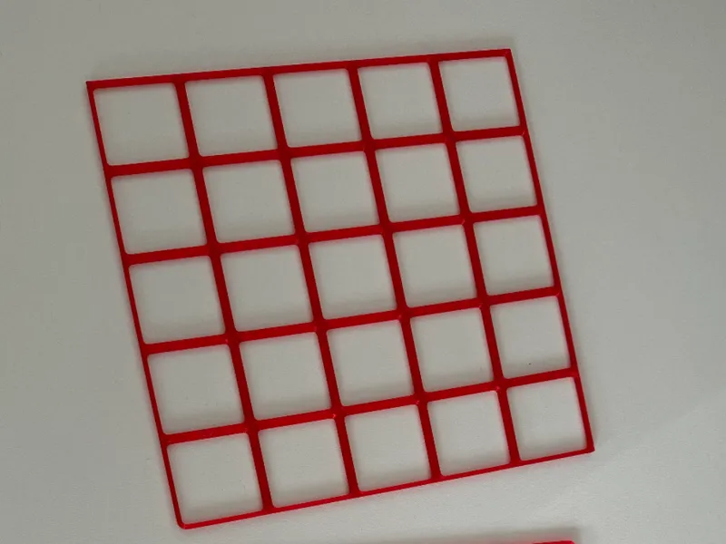 Gridfinity Grids 5x5 - 10pcs Stacked for Printing