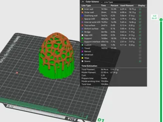 Voronoi egg