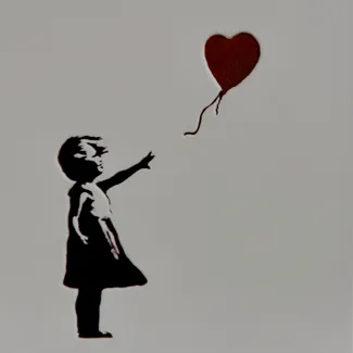 Girl with Balloon - Bansky