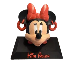 Minnie Bust Eyeglass Holder