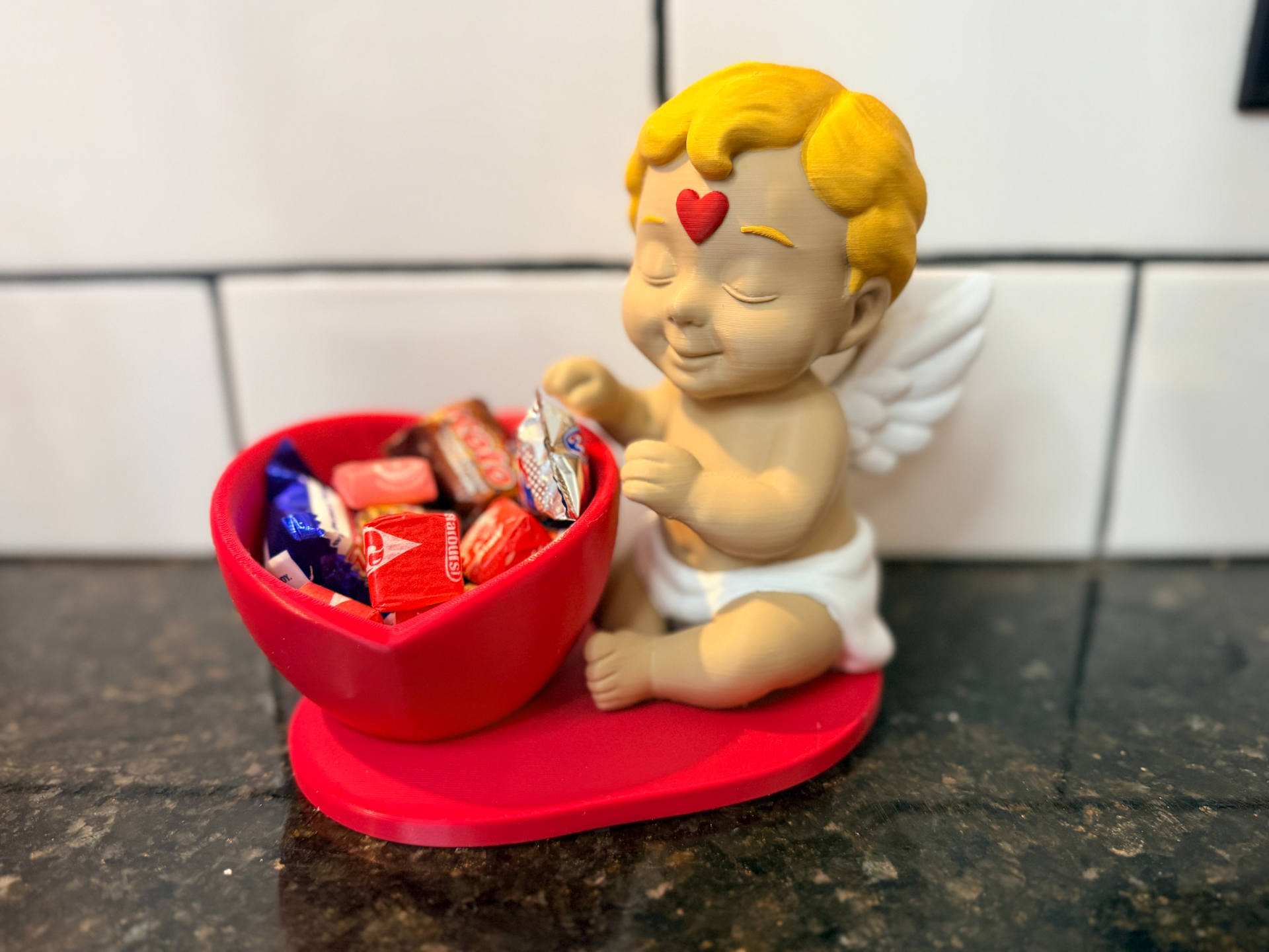 Valentine's Day Cupid Candy Dish