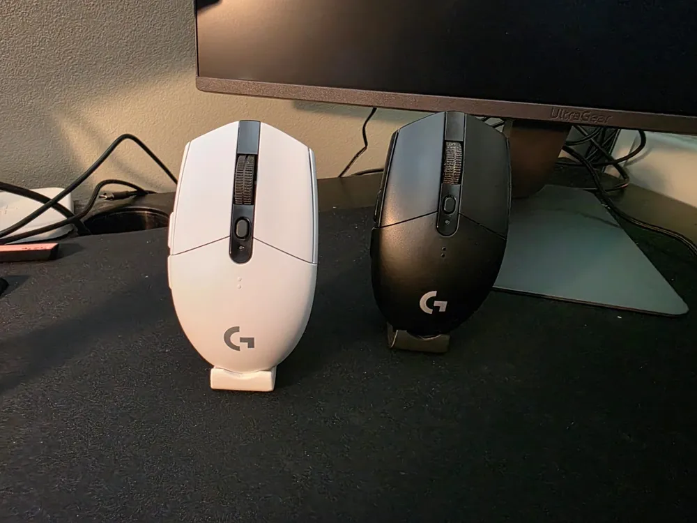 Logitech G305 Mouse Display Stand - Free 3D Print Model - MakerWorld