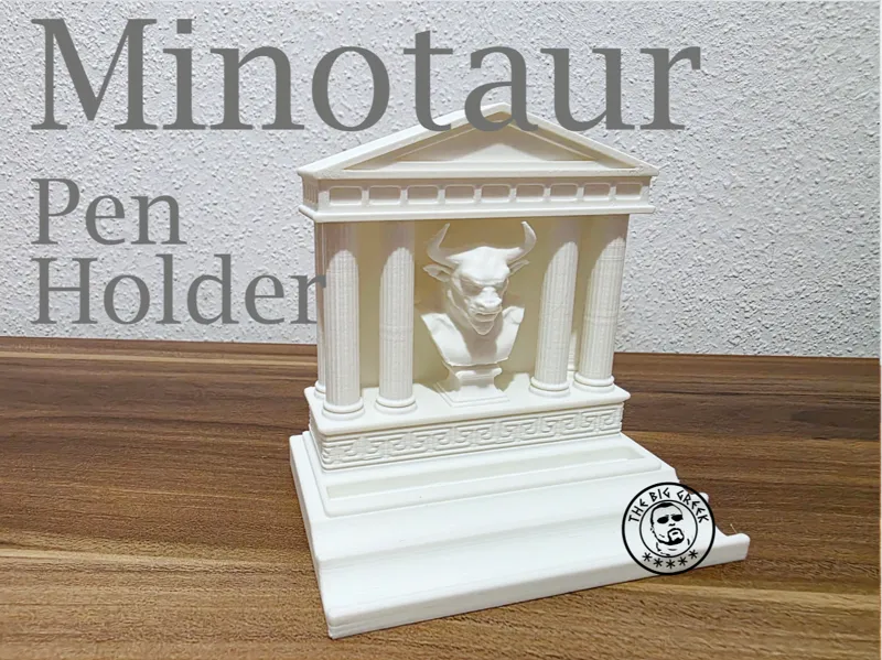Minotaur Pen Holder