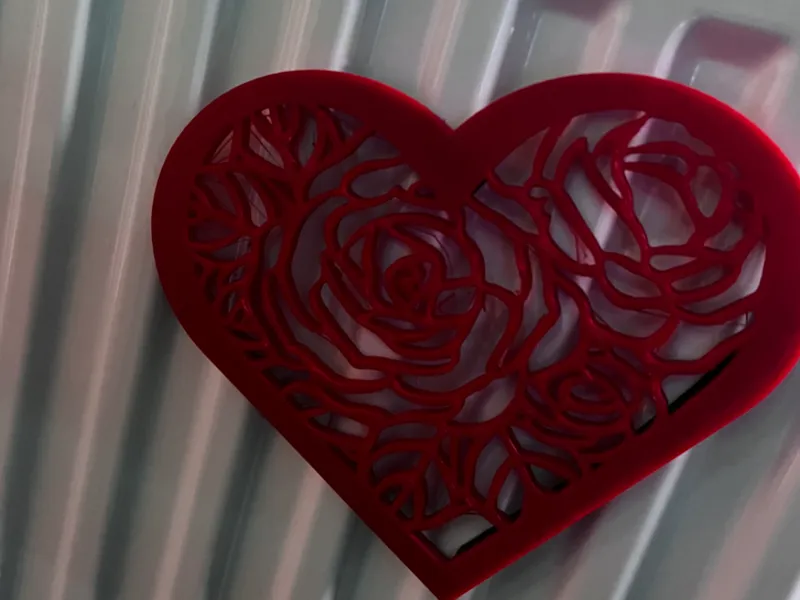 heart fridge magnet