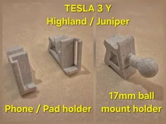 Tesla Model 3(Highland) / Y(Juniper) Holder