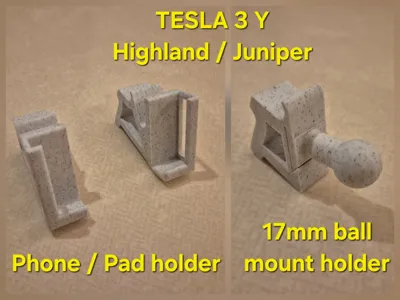 Tesla Model 3(Highland) /  Y(Juniper) Holder