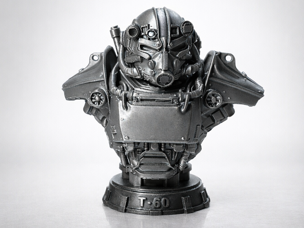 T-60 Power Armor Bust – High Detail Edition 