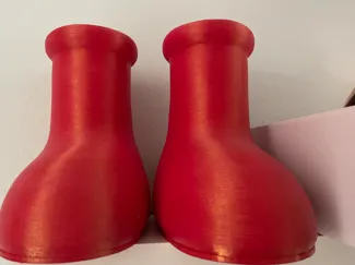 Big red boots