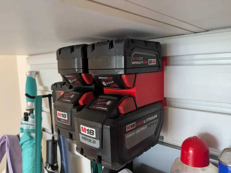 Gladiator GearWall for Milwaukee M18 Batteries