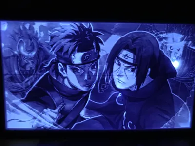 Itachi and Shisui lithophane