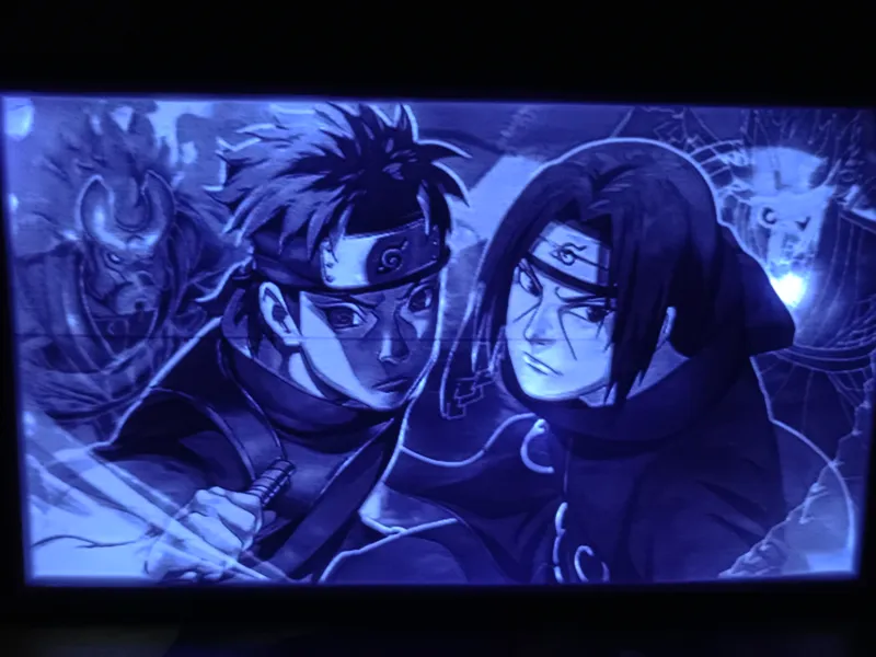 litofania di itachi e shisui