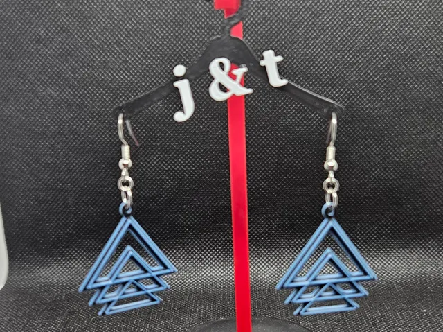 triple Triangle earrings