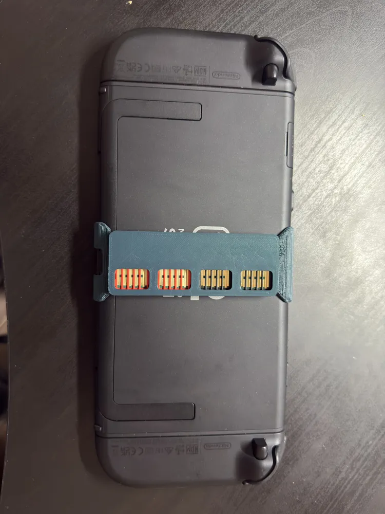 Clip-on Nintendo Switch 2 Game Holder - Free 3D Print Model - MakerWorld