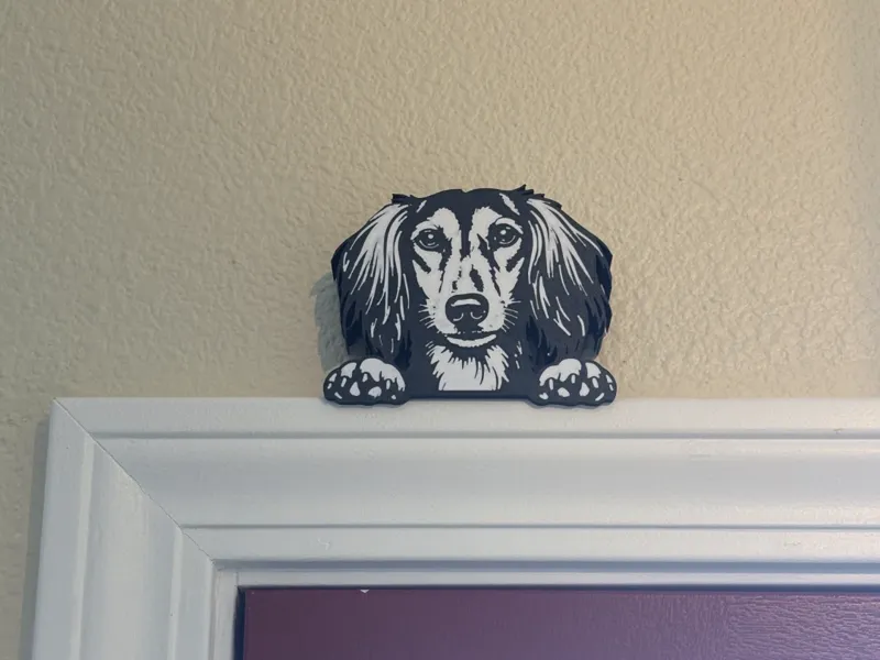 Saluki Door Topper