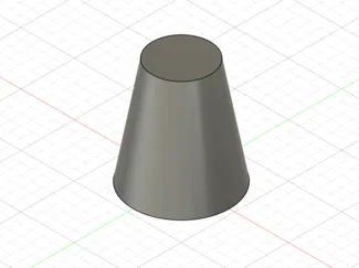 Kegel oben Flach 36/45/50