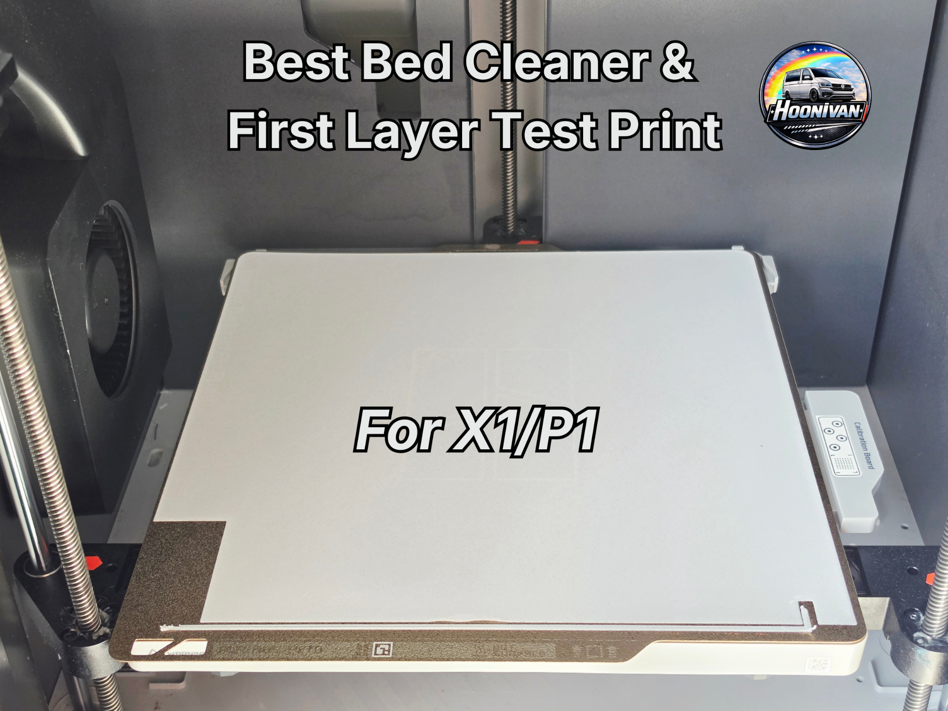 Best Buildplate Cleaner / First layer test print.