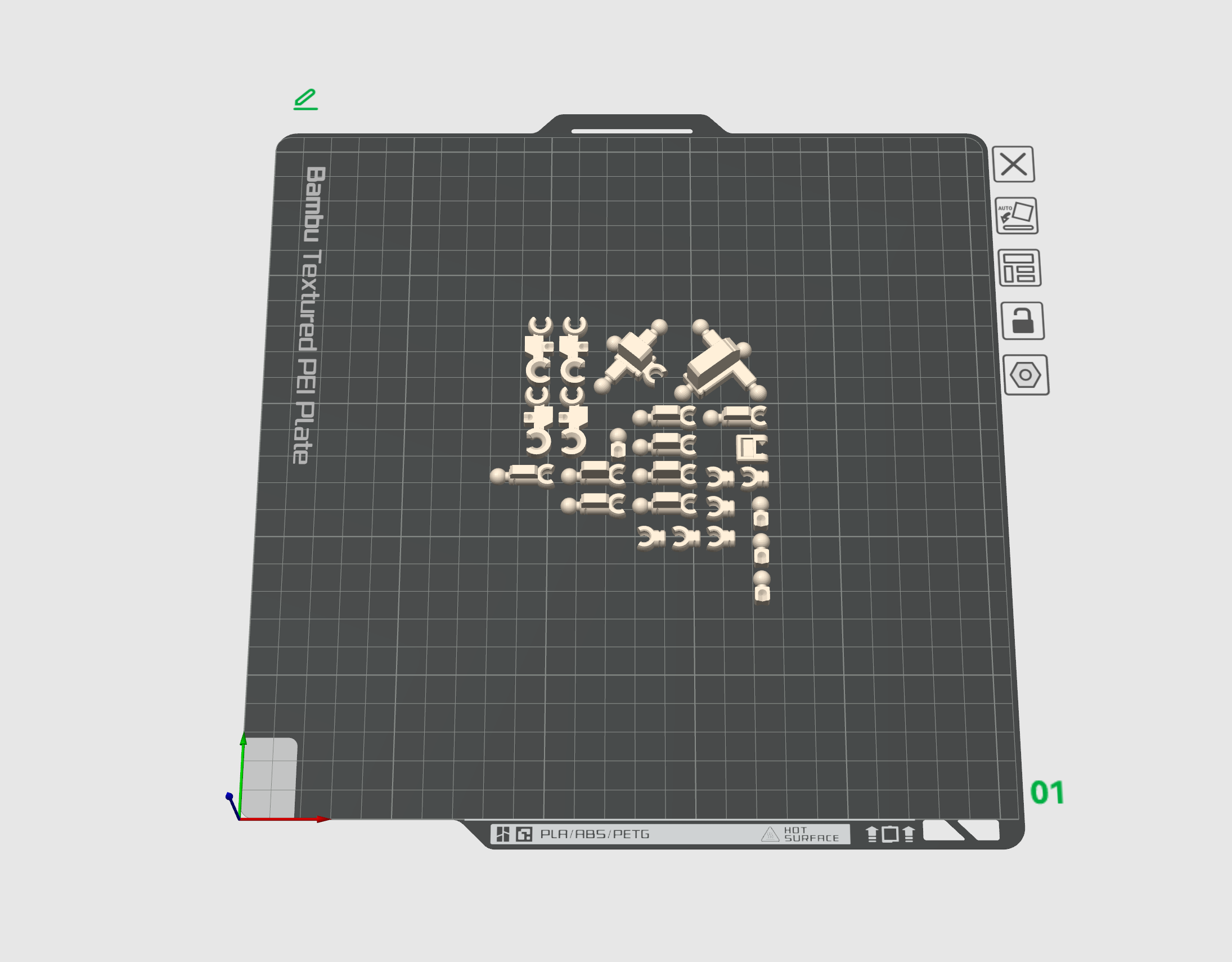 Miniatura 3 do modelo 3D 机甲恐龙系列五——机甲泰坦龙（侏罗纪世界重生泰坦龙摆件）
