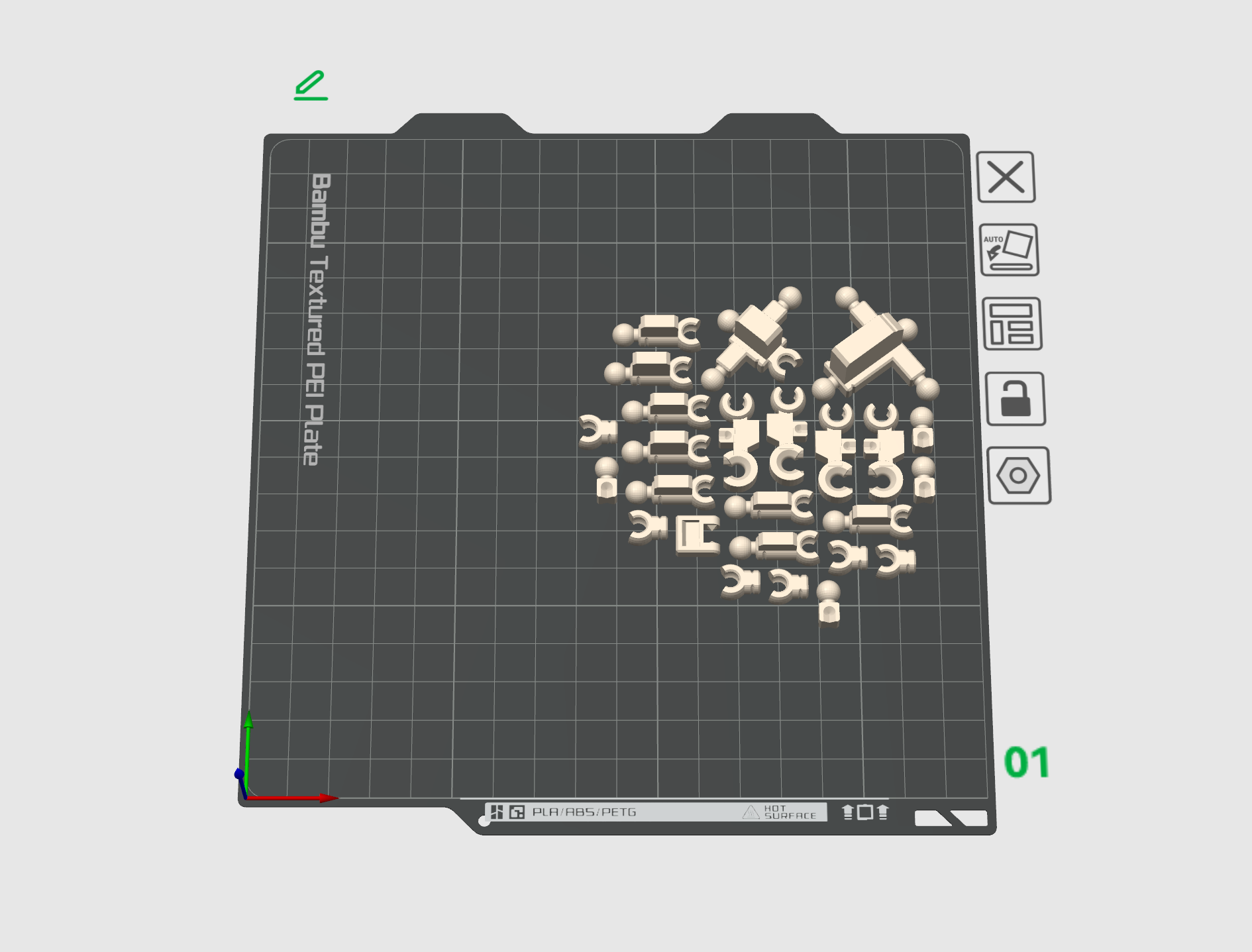 Miniatura 5 do modelo 3D 机甲恐龙系列五——机甲泰坦龙（侏罗纪世界重生泰坦龙摆件）