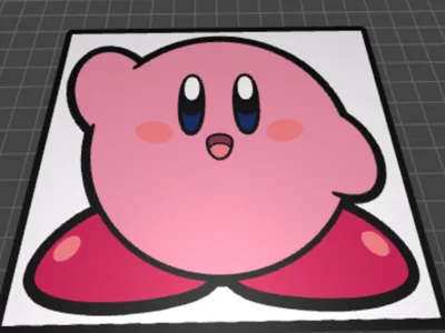 Kirby Keychain