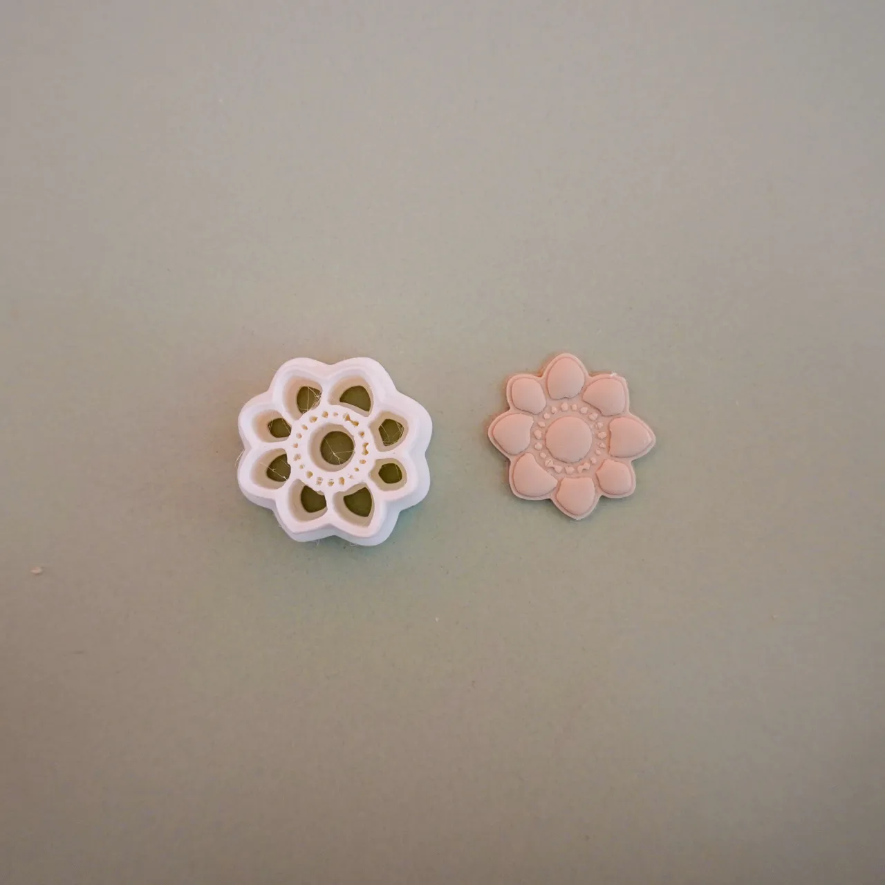 Flower Mini Clay Cutter For Earrings Necklaces view 3