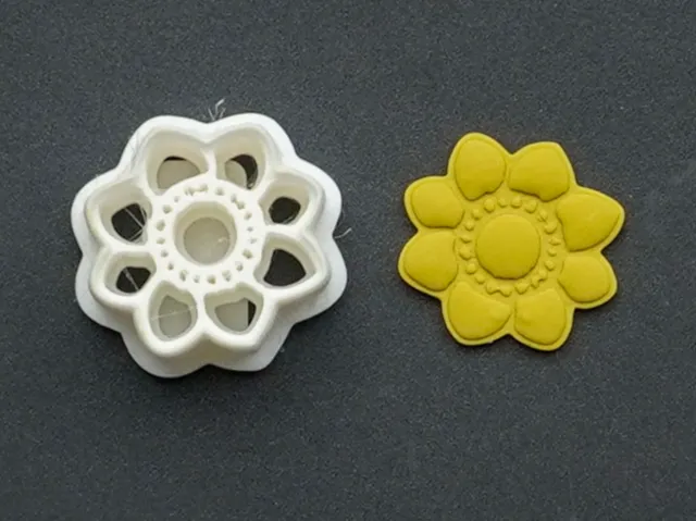Flower Mini Clay Cutter For Earrings Necklaces