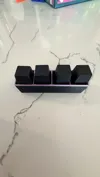 4x1 keyboard, 0.2mm layer, 2 walls, 15% infill, 24.75g