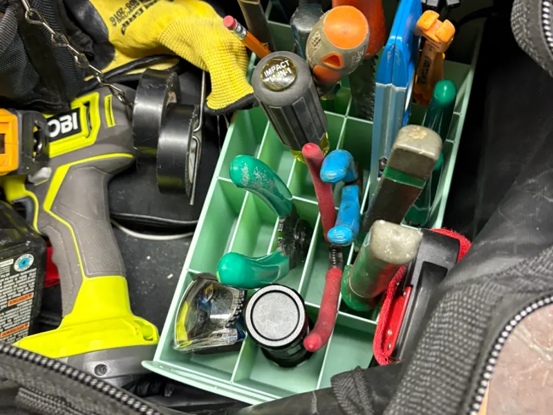 Insert for husky 16'' big tools bag