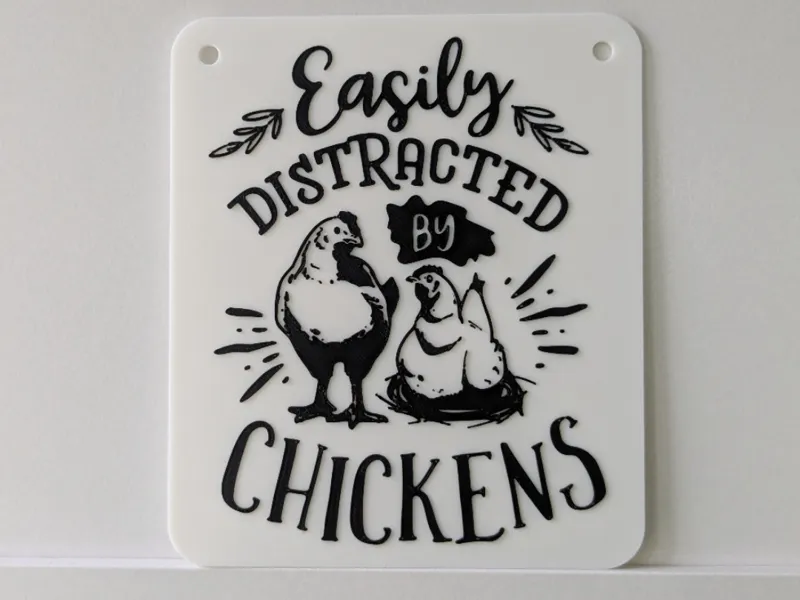 Easily Distracted by Chickens