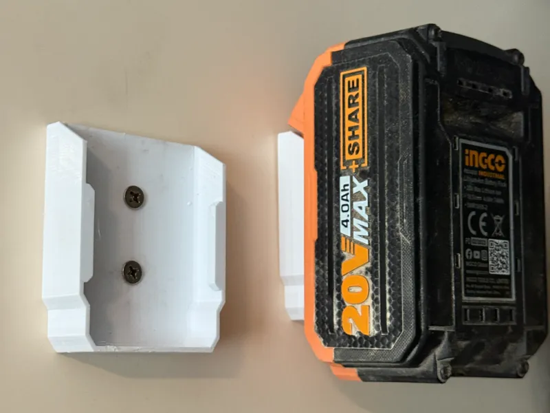 Ingco Battery Wall Mount Holder
