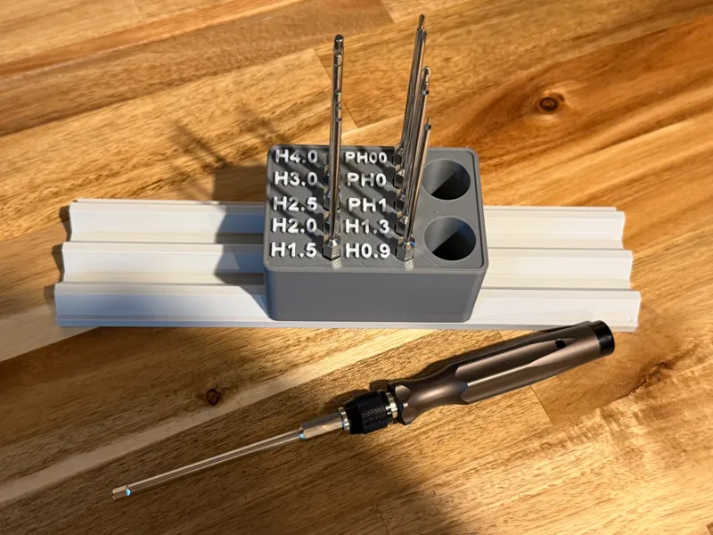 Bambu Hex Screwdriver Holder for Moku