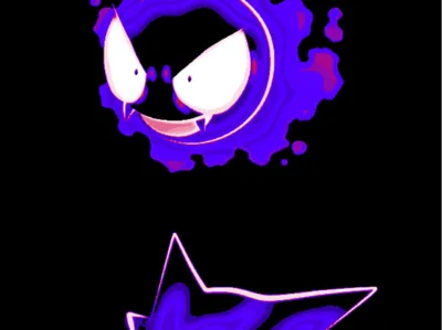 Hueforge Pokemon Gastly Hunter Gengar