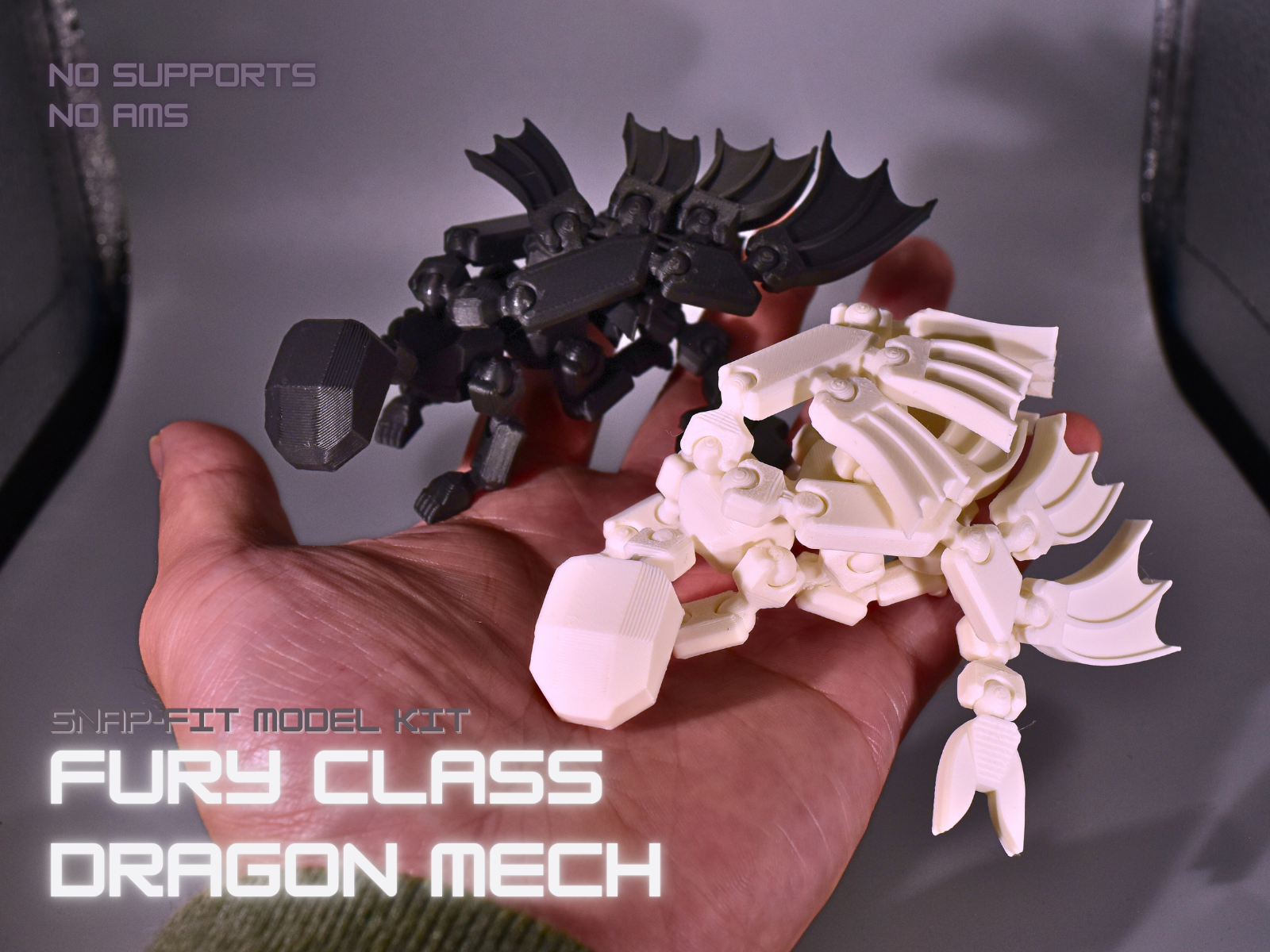 Dragon Class Fury Mech - Snap Fit Model Kit