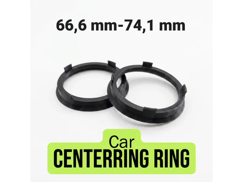 66.6-74.1, Hub Centric, Centering Ring