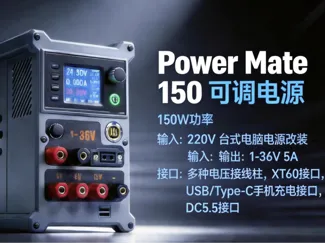Power Mate 150可调电源（ATX电源改装）
