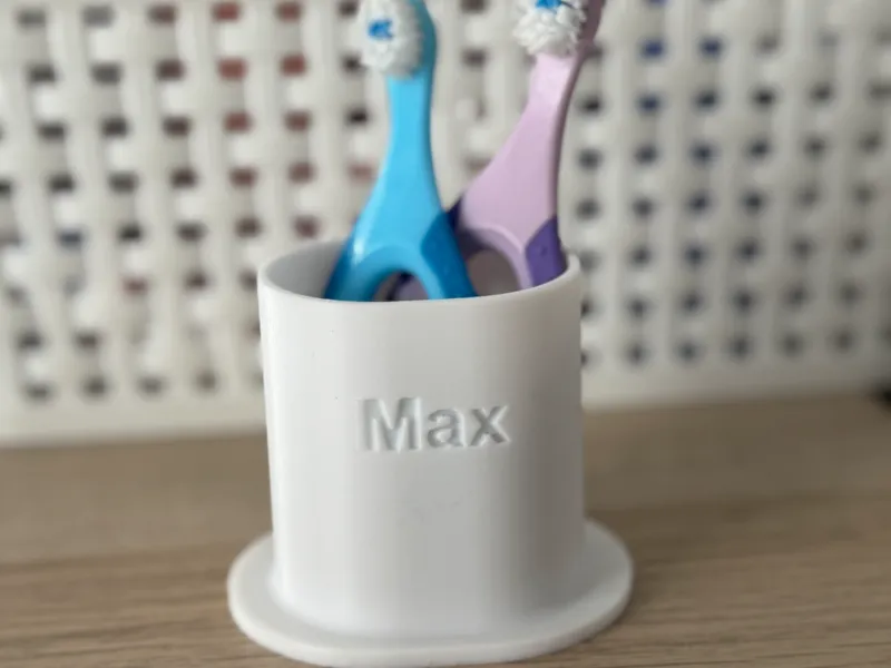 Baby toothbrush stand holder