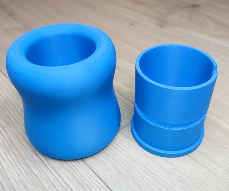 Portapenne / vaso con vano nascosto