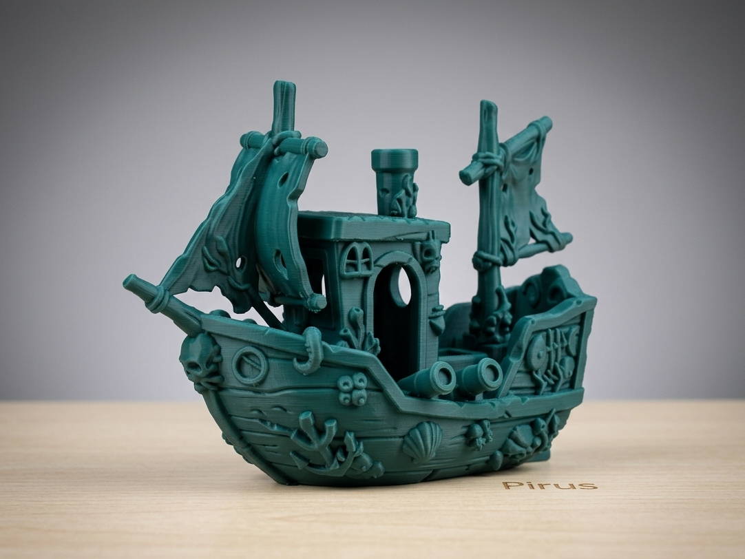 Flying Dutchman Benchy – Ghost Pirate Ship