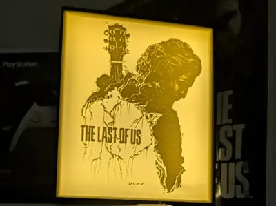 Lightbox The last of Us Joel serie Tv