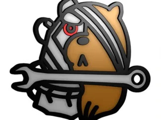BEARY Keychain