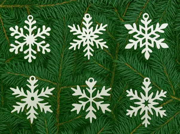 Snowflakes for the Christmas tree