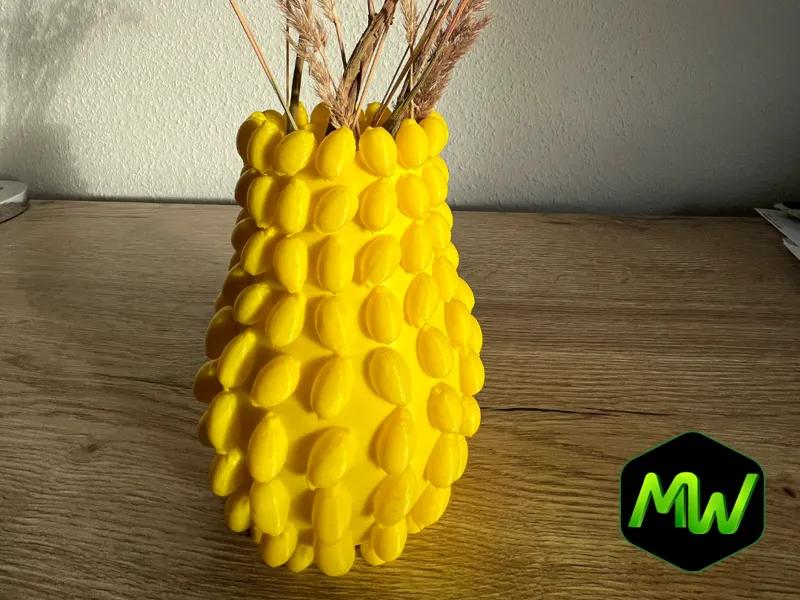 Sunny Lemon Vase