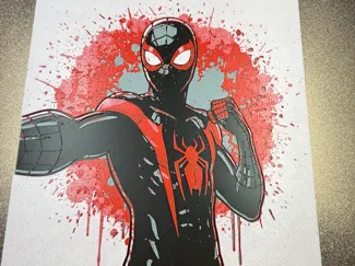 MILES MORALES SPIDERMAN HUEFORGE